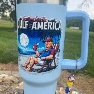 Greetings from Gulf of America Trump tumbler Set